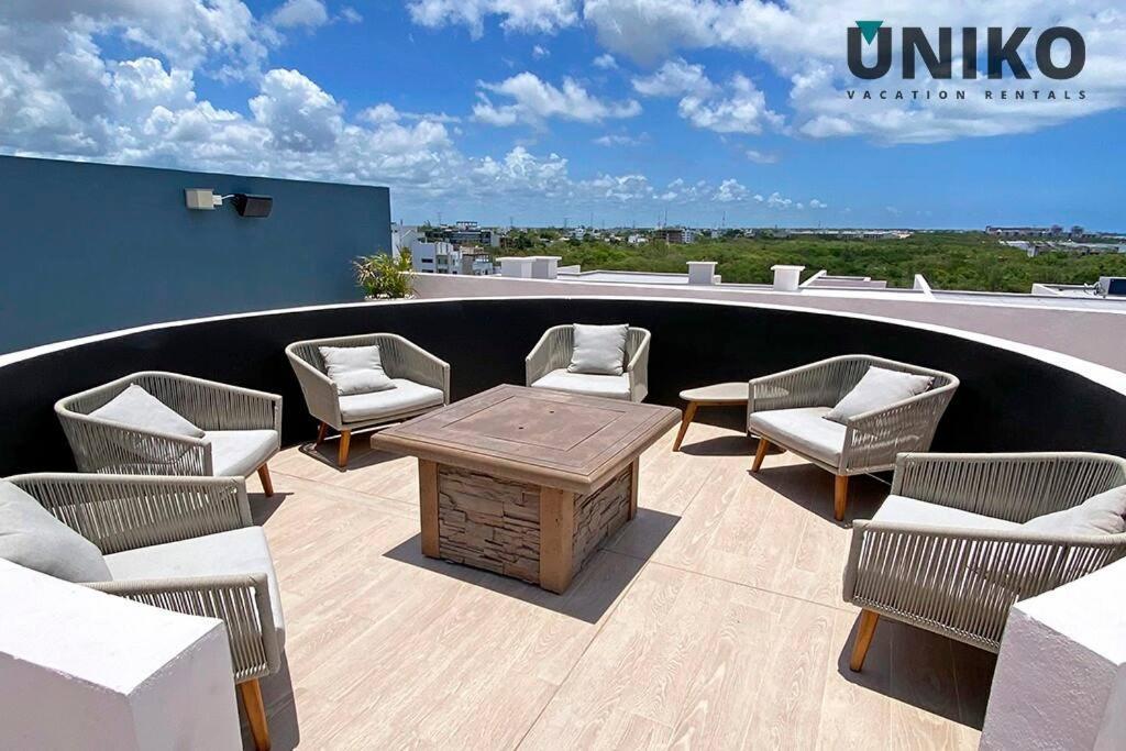 פלאייה דל כרמן 1 Block To The Beach 2Br 6Pax Rooftop Pool King Bed מראה חיצוני תמונה